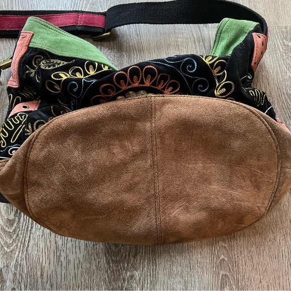 EUC Vintage Lucky Brand Hobo Shoulder Bag - Picture 10 of 16